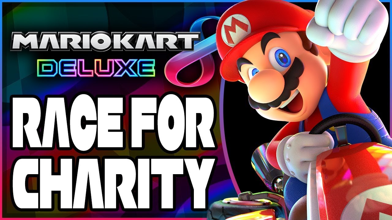 Mario Kart 8 Deluxe - Race For Charity: Fundraiser for Children's Miracle Network! [🔴LIVE]