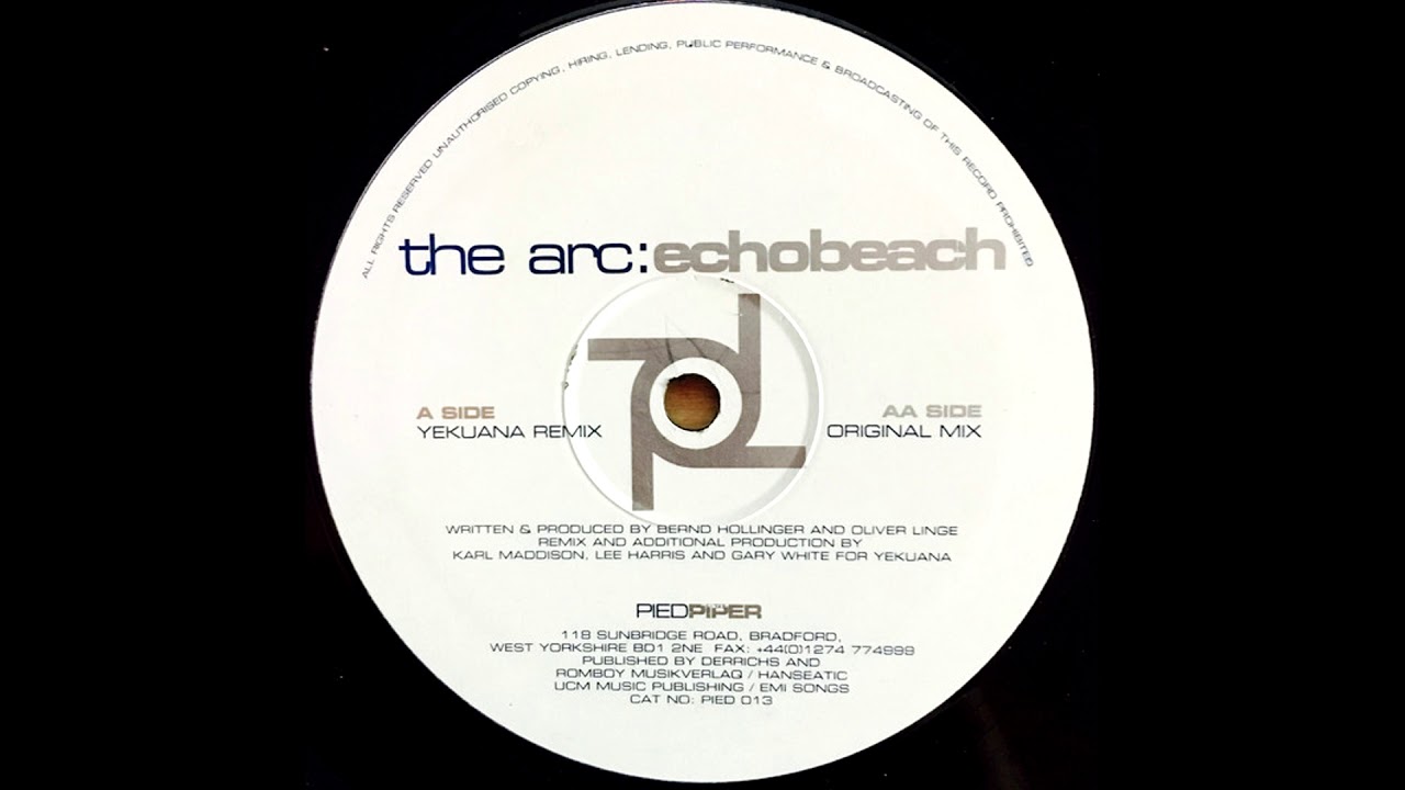 The Arc - Echobeach (Yekuana Remix) [2000]