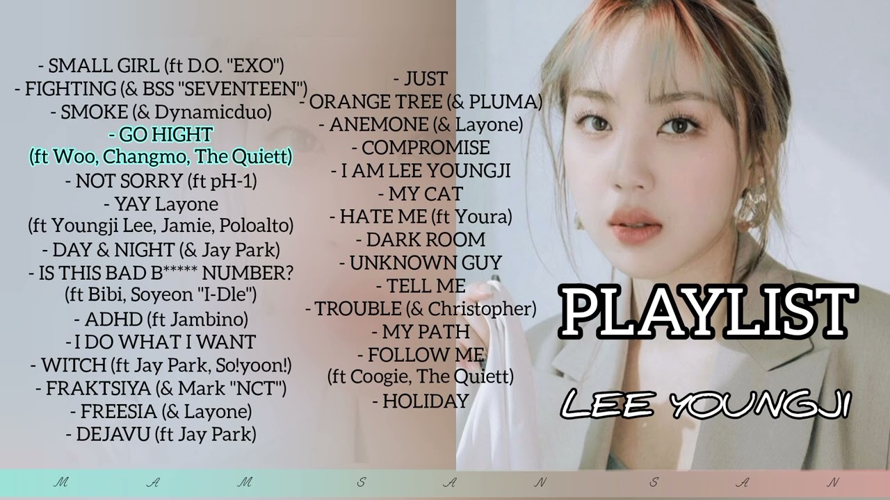 Playlist K-Pop LEE YOUNG JI | K-Pop Song 2026