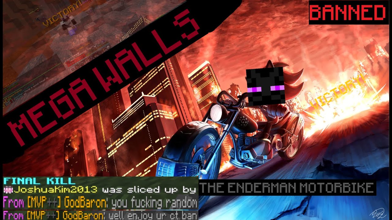 THE MOTORBIKE ENDERMAN | Hypixel Mega Walls