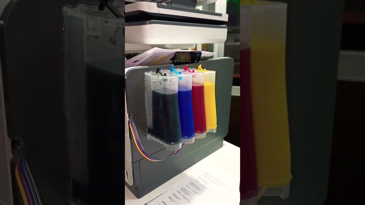 sistema de tinta continua HP PAGEWIDE ENTERPRISE 586