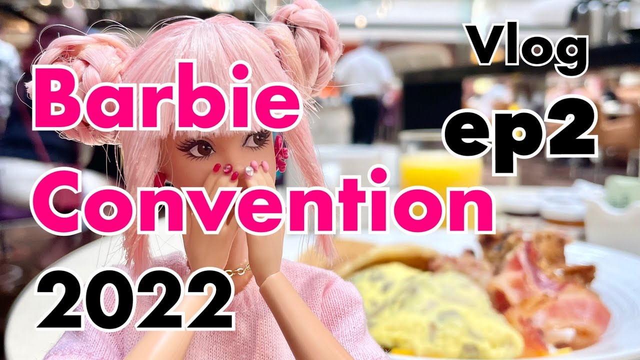 BARBIE CONVENTION 2022 VLOG ep2 MORE ROOM SALES! JULY 4