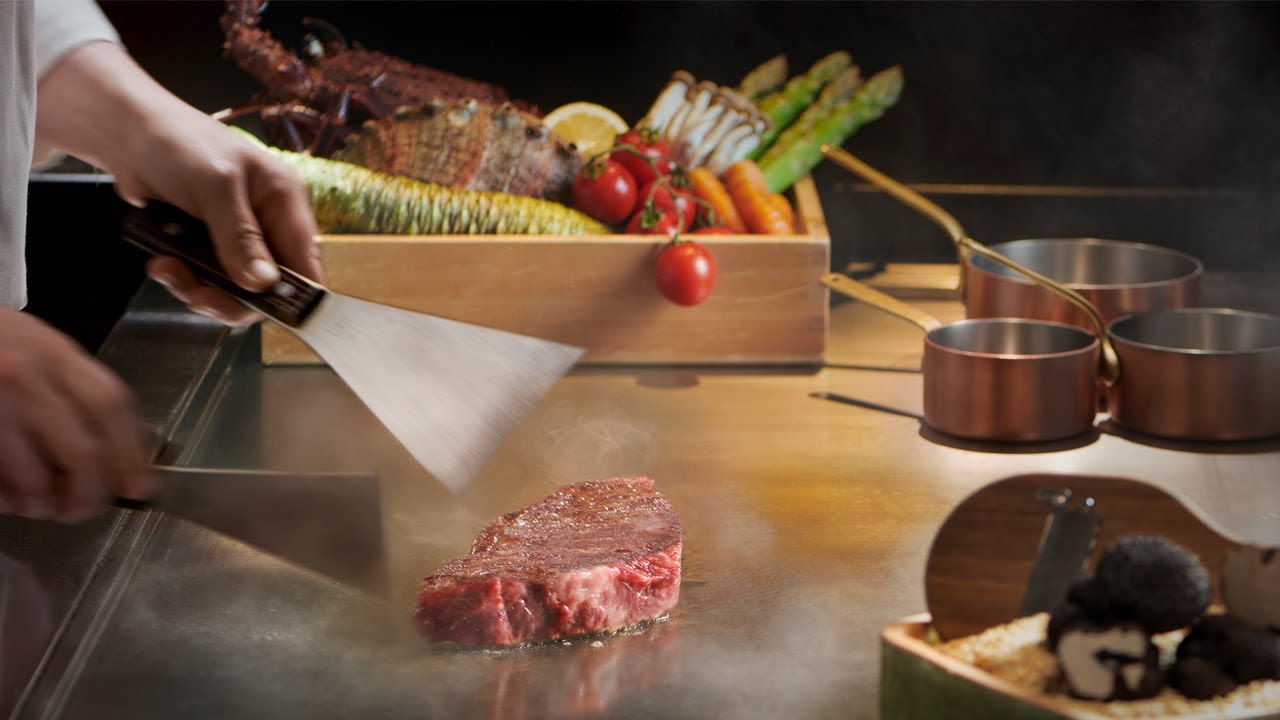 Элитный ресторан теппаньяки в JW Marriott, курс SAKAKI