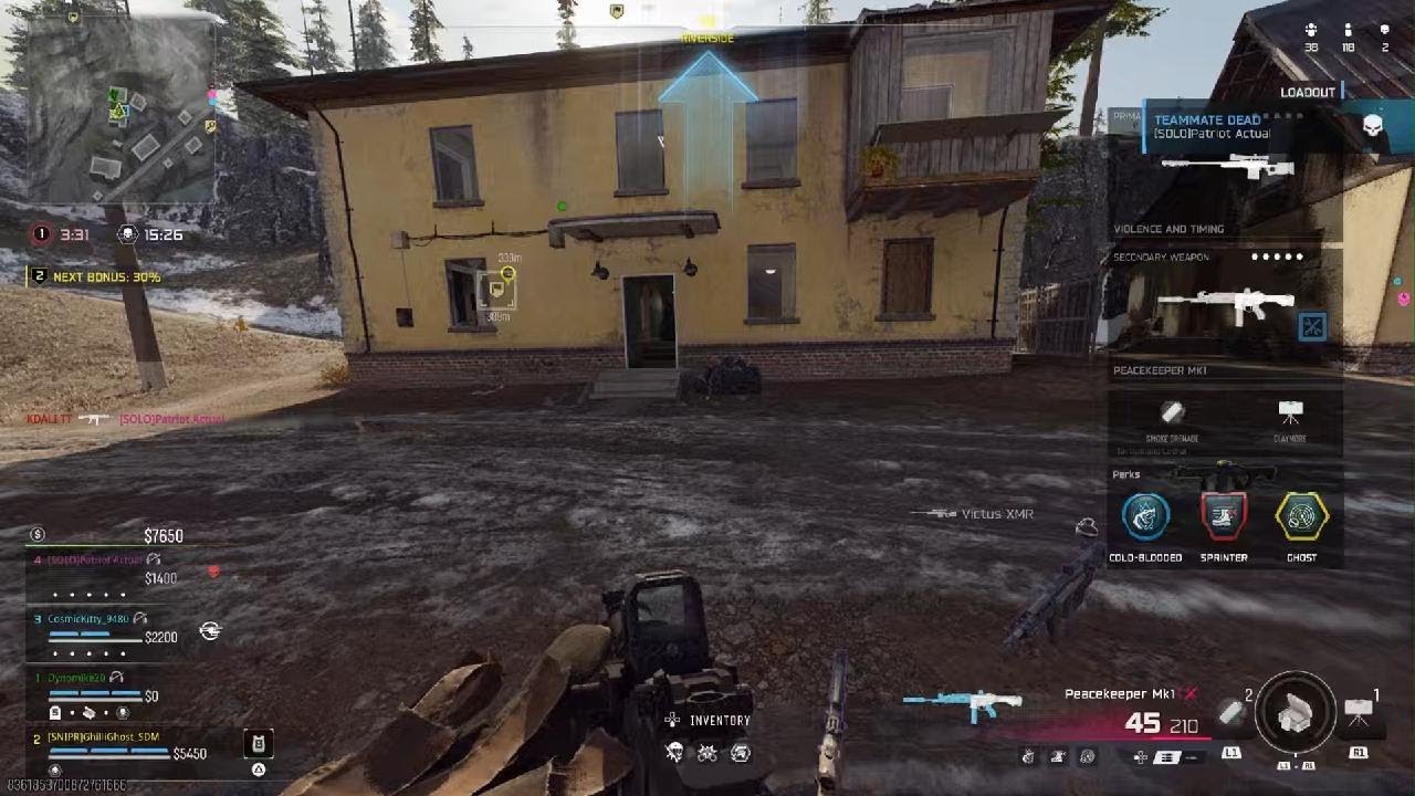 Sweaty lobby... #TeamGhillie