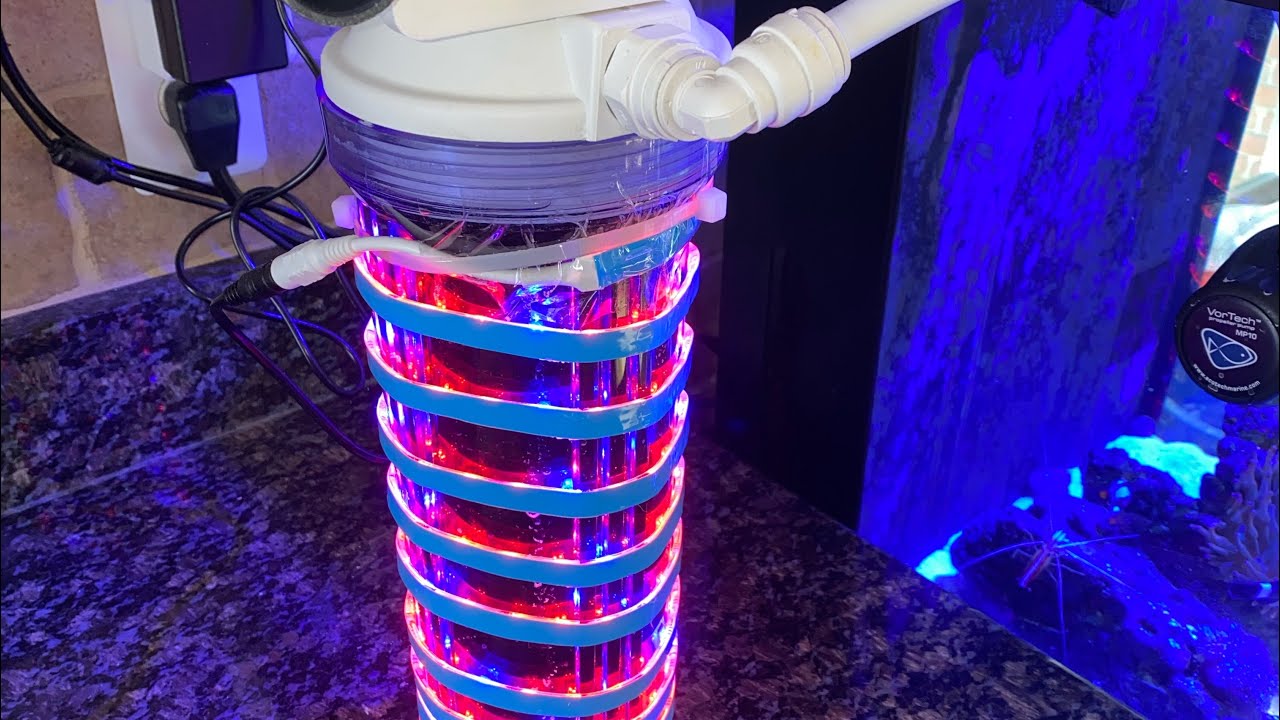 Macroalgae Reactor DIY for biocube 32 or any tank  part two 4k