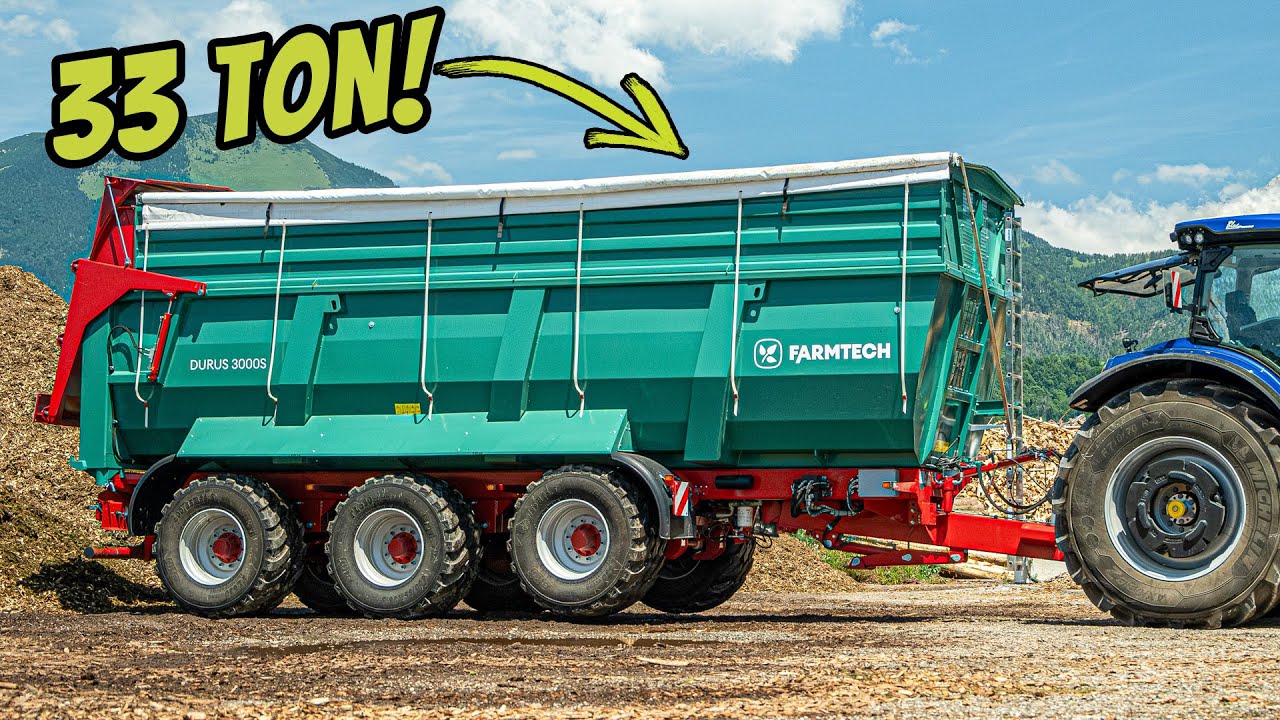 Največja Farmtech prikolica - Durus 3000S