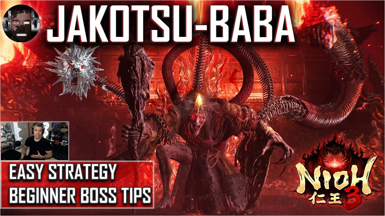 Простая стратегия победы над боссом Джакоцу-Баба в Nioh 3: руководство и советы для начинающих.