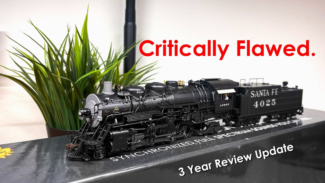 PROBLEMS FOUND on Broadway Limited's Santa Fe 4000 2-8-2: A Follow-up Review