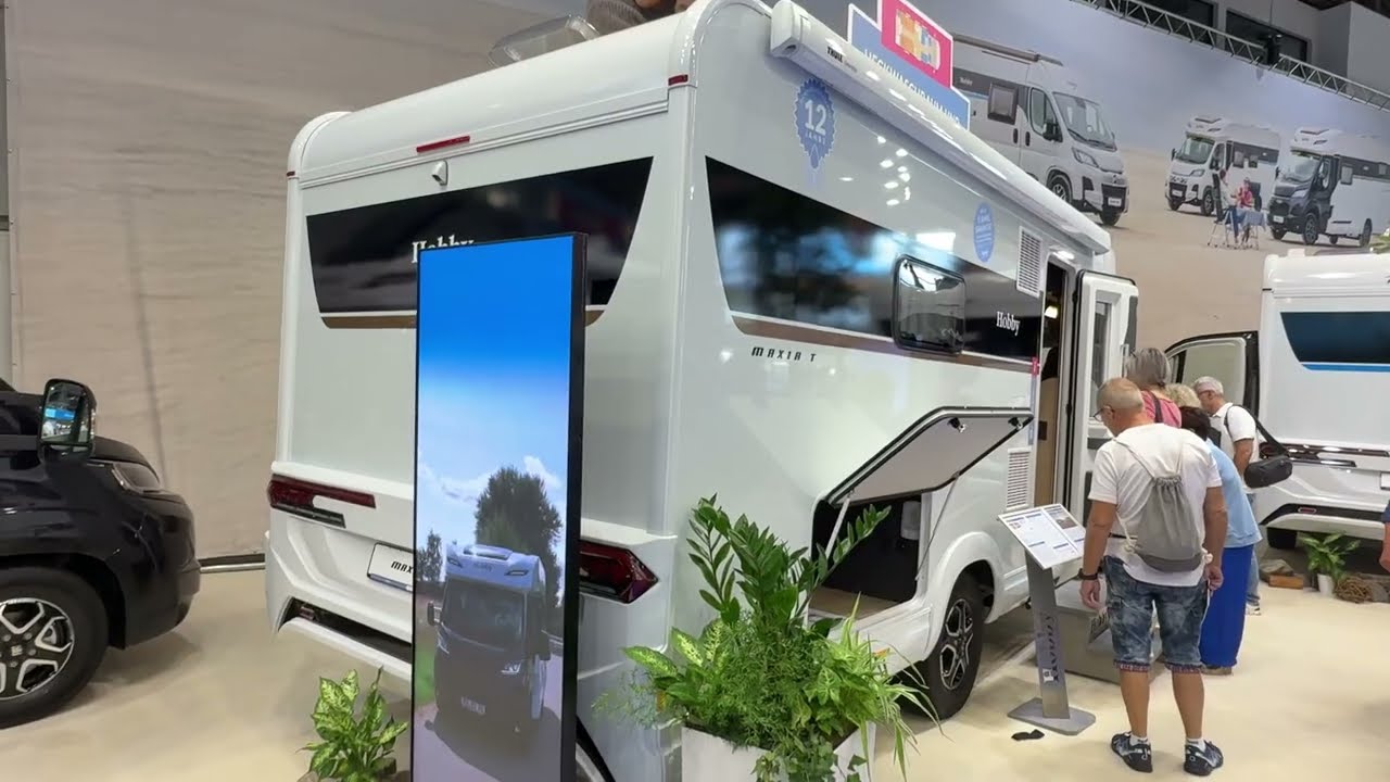 Hobby Maxia T 740 WE (сезон 2026 г.) | Интерьер и экстерьер | Caravan Salon 2025 в Дюссельдорфе