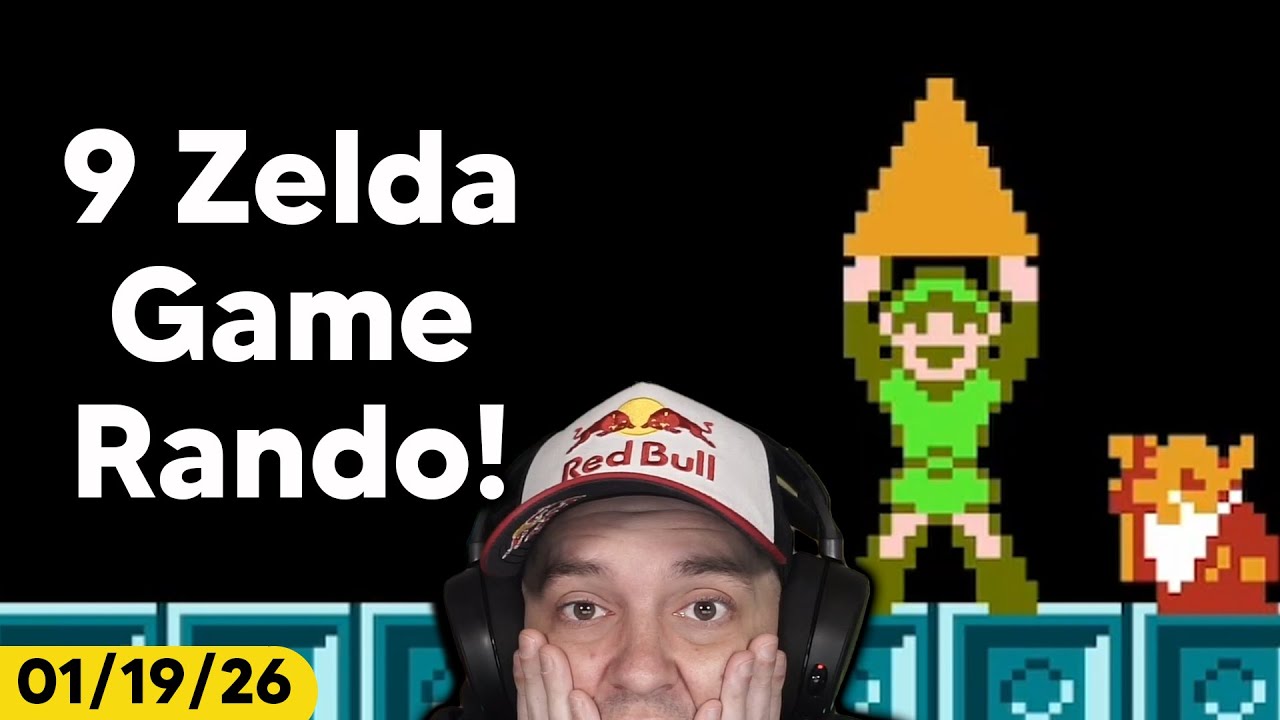 Zelda II is GO MODE in this HUGE Solo Zelda Randomizer!
