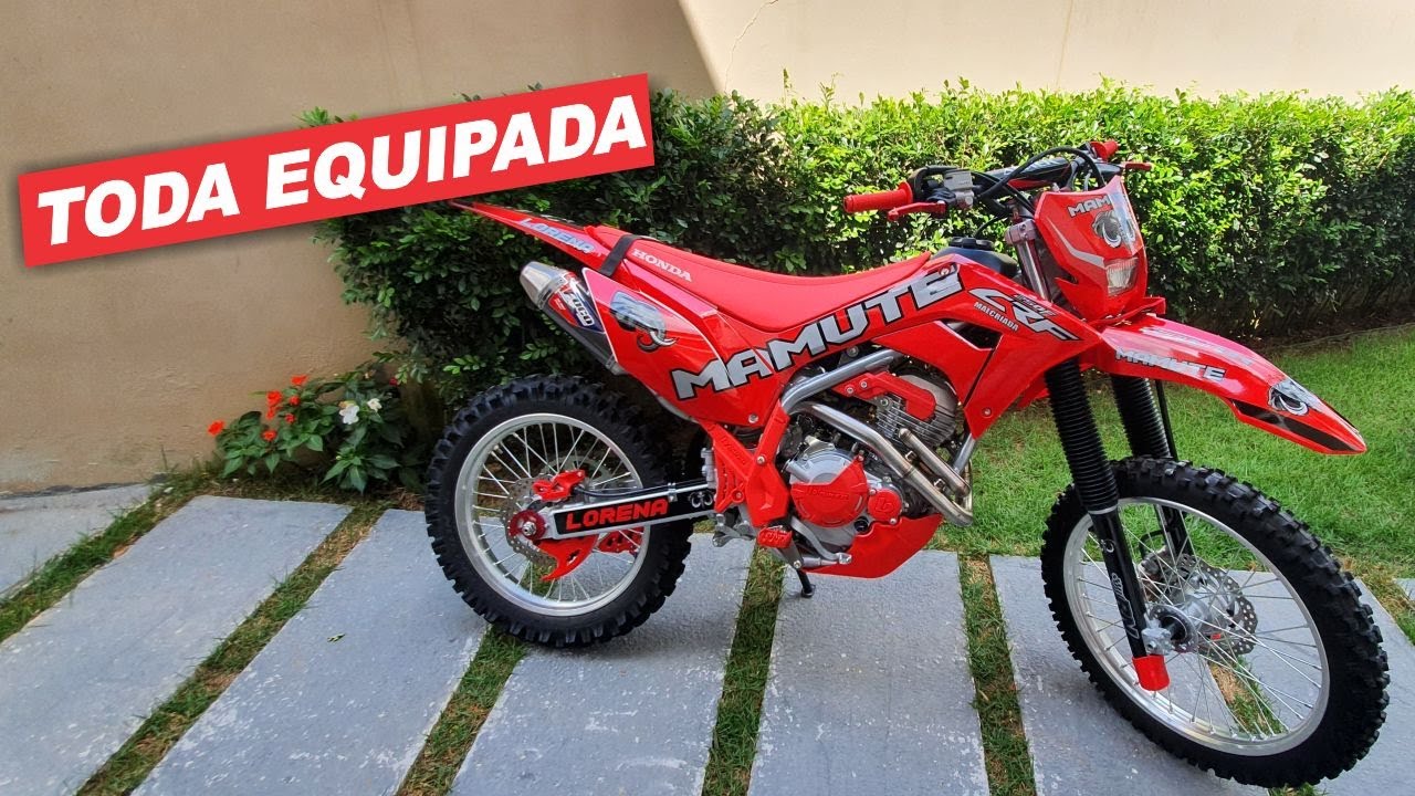 CRF250F SUPER PERSONALIZADA!