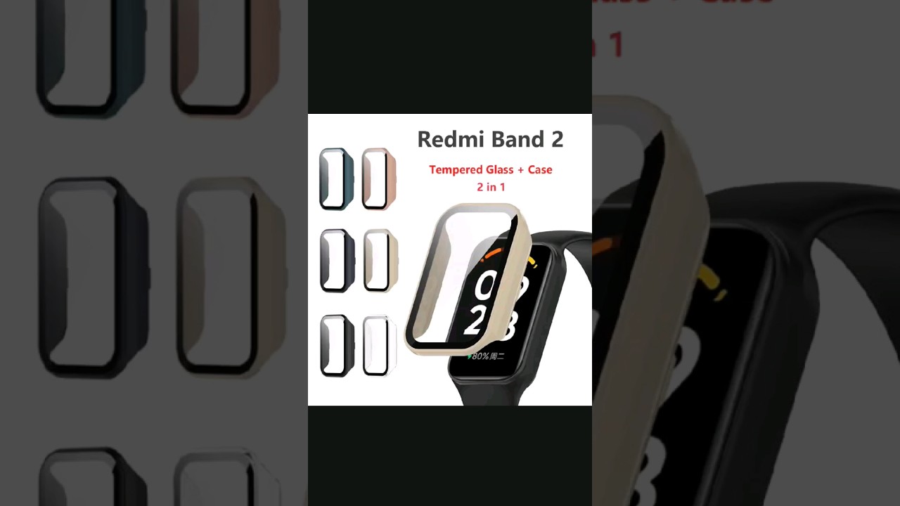 Check out Glass Cover for Redmi Band 2 Cover Smartwatch accessories