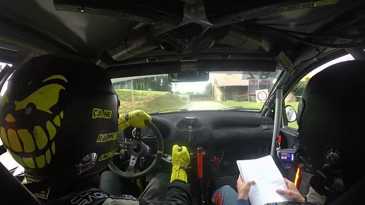 Es1 Rallye de la Plaine des Vosges 2025, Quentin Houillons-Alexandra Host, 206 F2013