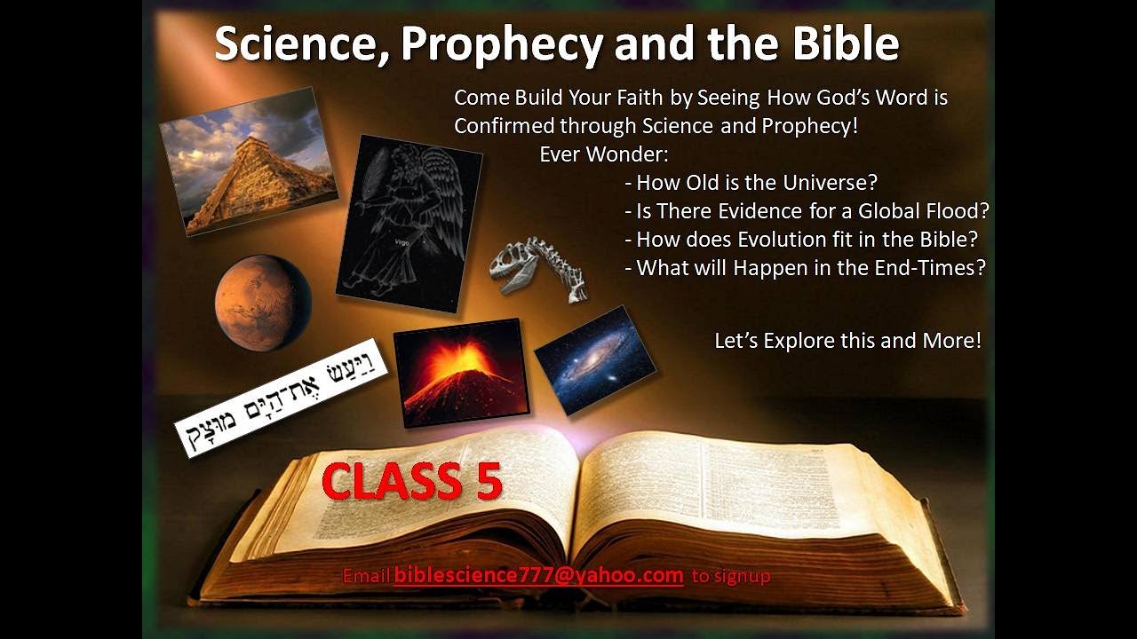 Science and Prophecy in the Bible - CLASS 5:  (Paleontology)