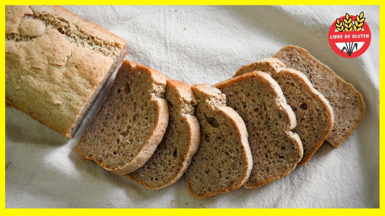 PAN SIN GLUTEN sin lactosa y sin huevos para 🔰 [PAN SIN TACC con trucos]