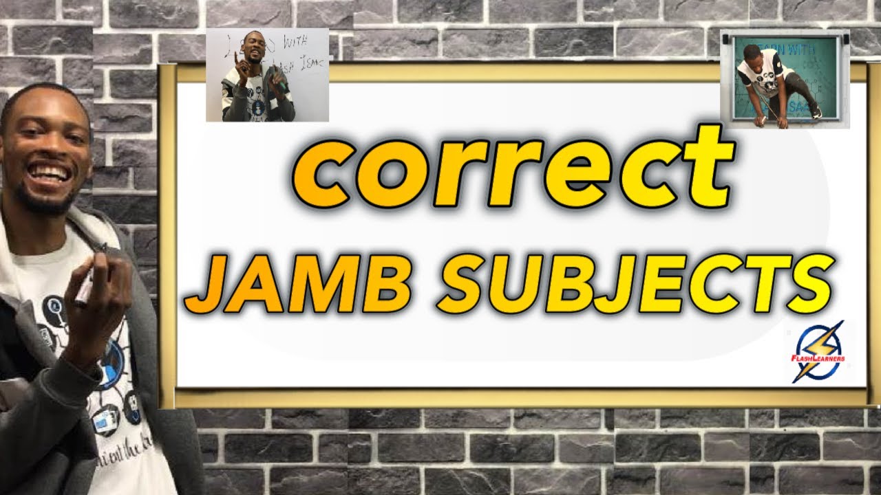 Jamb 2025 Subject Combination For All Courses (Updated)