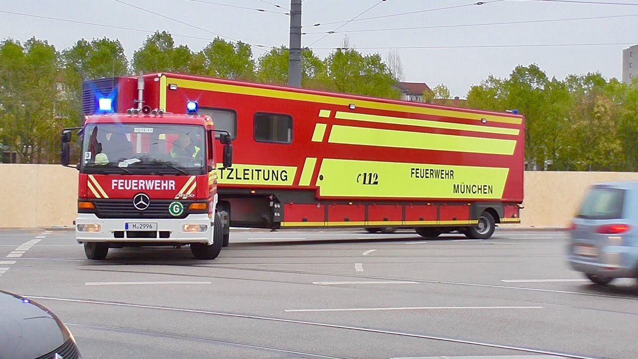 [Bombenfund] GROSSALARM für BF + Interview/ FF/ Kat-Schutz und Polizei München  (Teil 1)