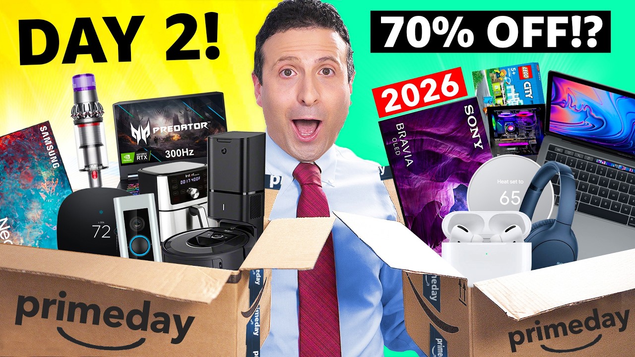 Топ-50 НОВЫХ предложений Amazon Prime Day 2026 (ДЕНЬ 2!) 🔥 ОБНОВЛЯЕТСЯ ЕЖЕЧАСНО!!