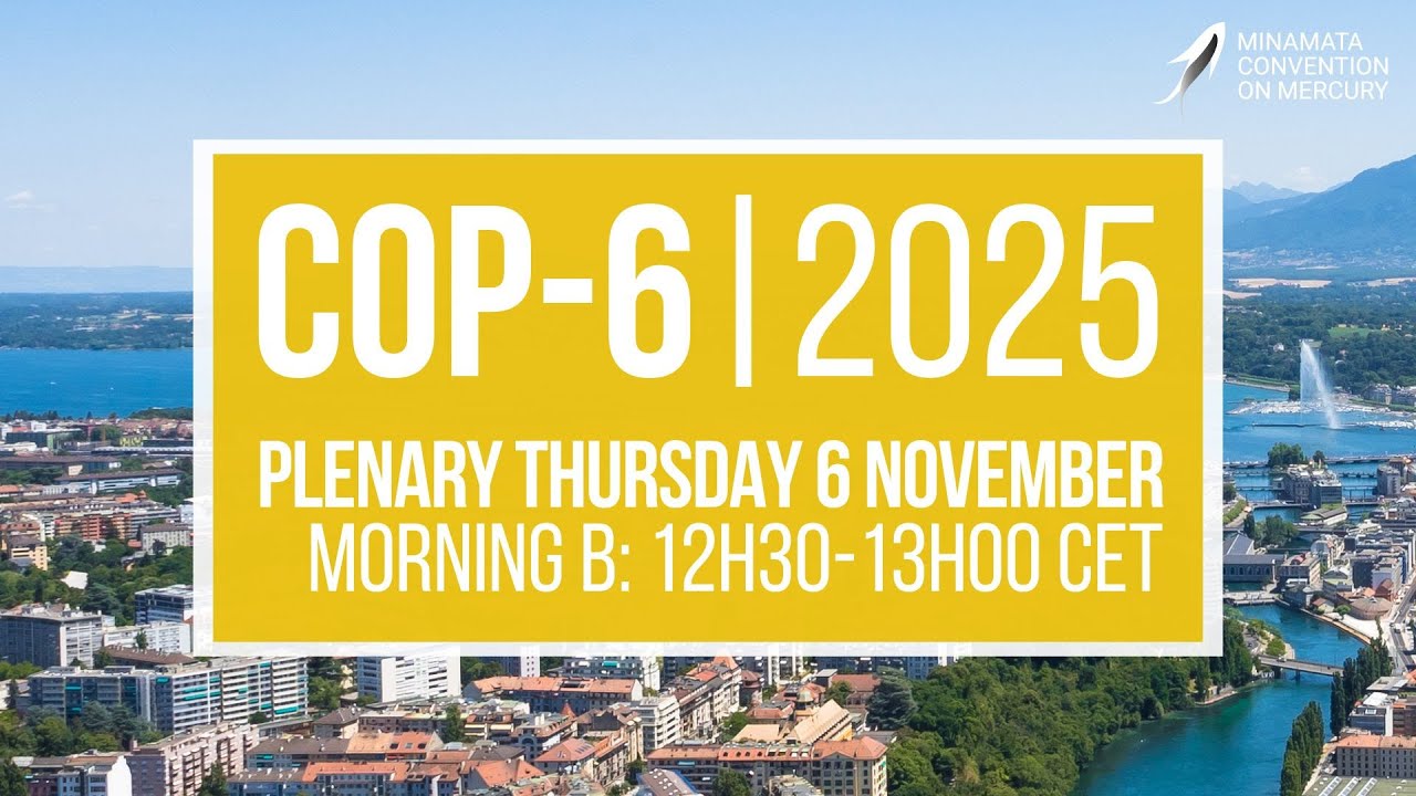 #MinamataCOP6: Morning Plenary B (6 November 2025)