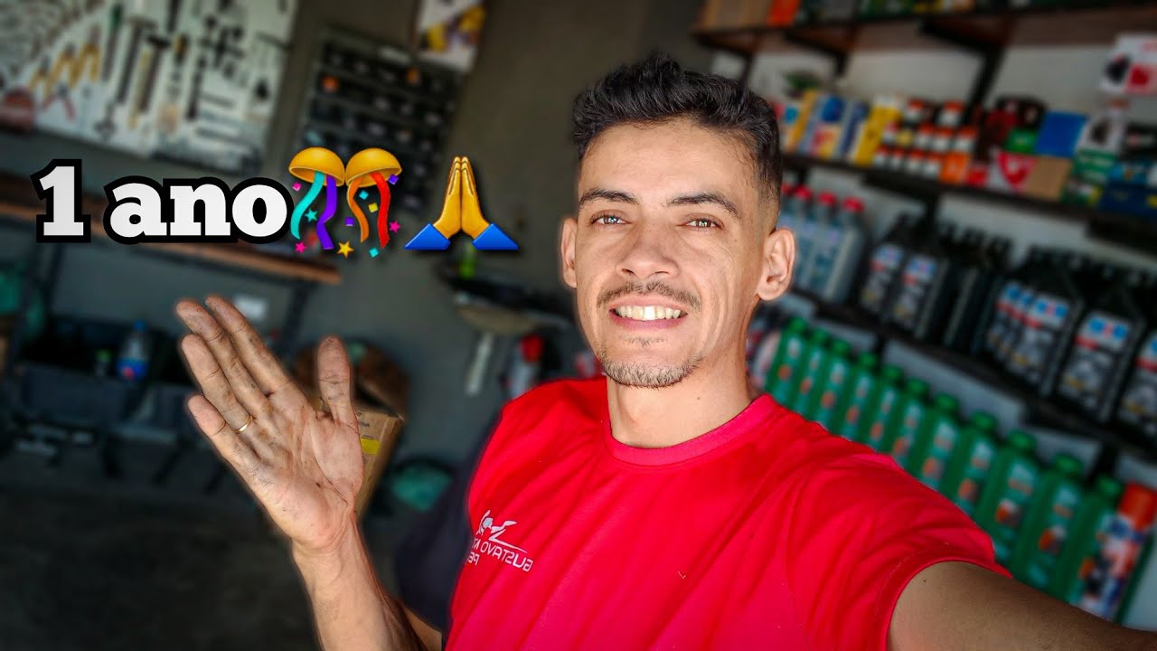 1° ANO DE OFICINA DE MOTOS🙏🎊🎊  
