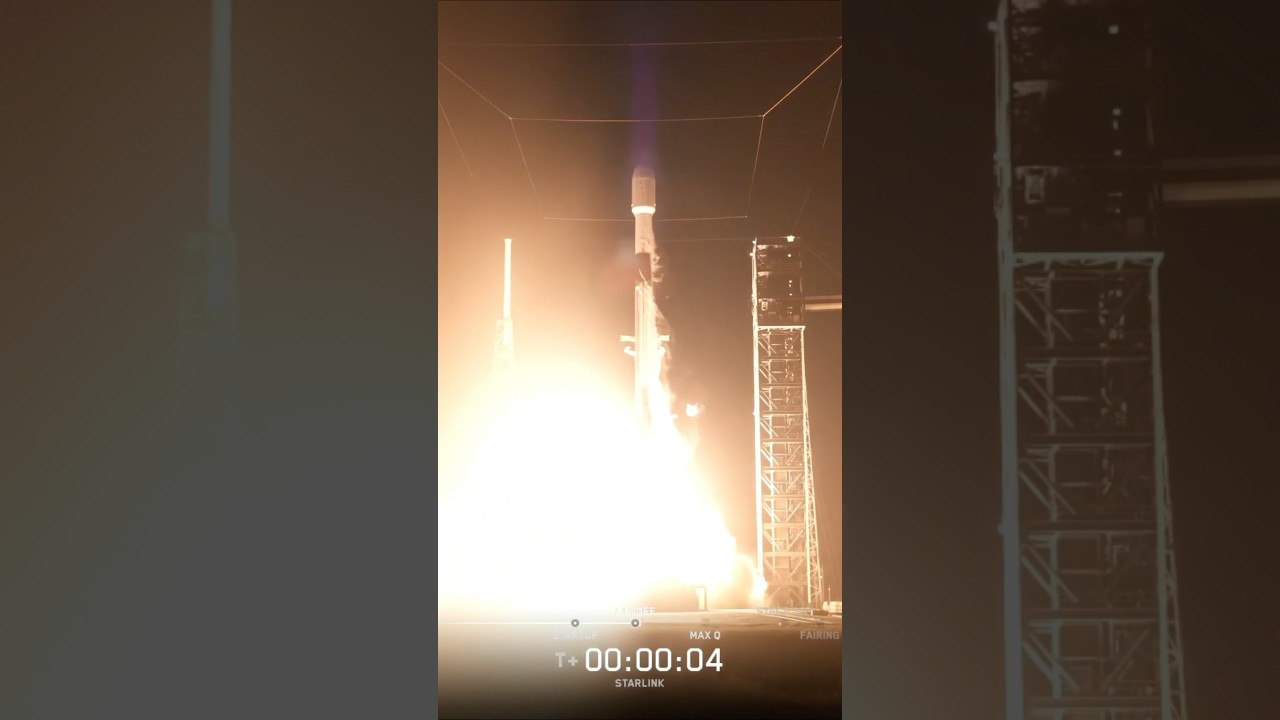 LIFTOFF! SpaceX launches Starlink Group 10-41 from SLC-40 in Florida