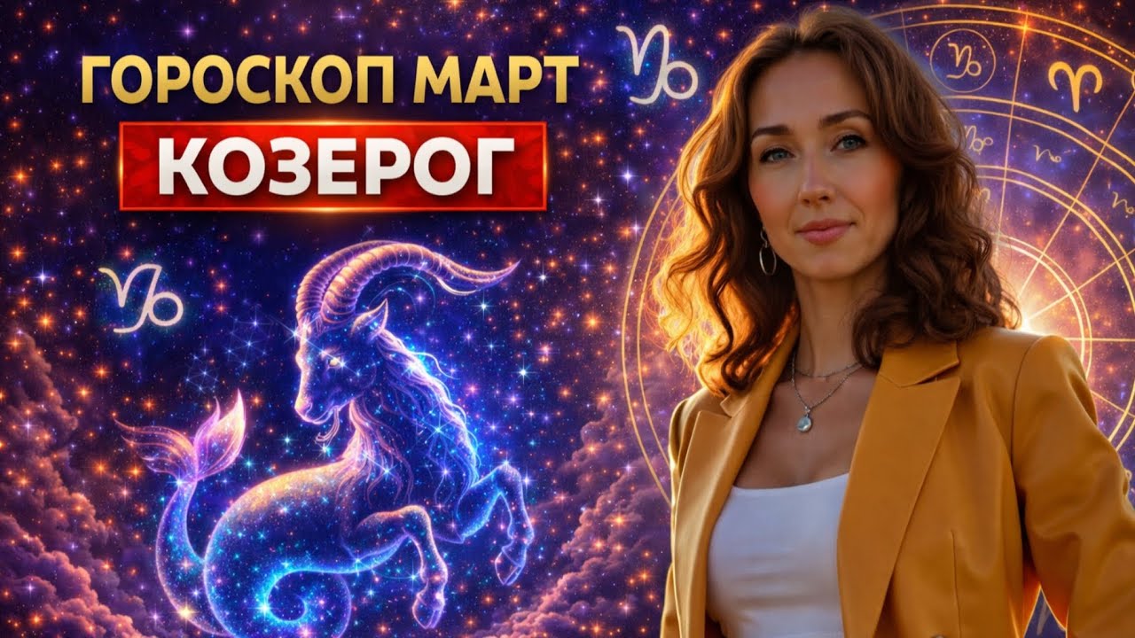 КОЗЕРОГ ♑️ ГОРОСКОП НА МАРТ ОТ ТАТЬЯНЫ ИВАНОВСКОЙ 