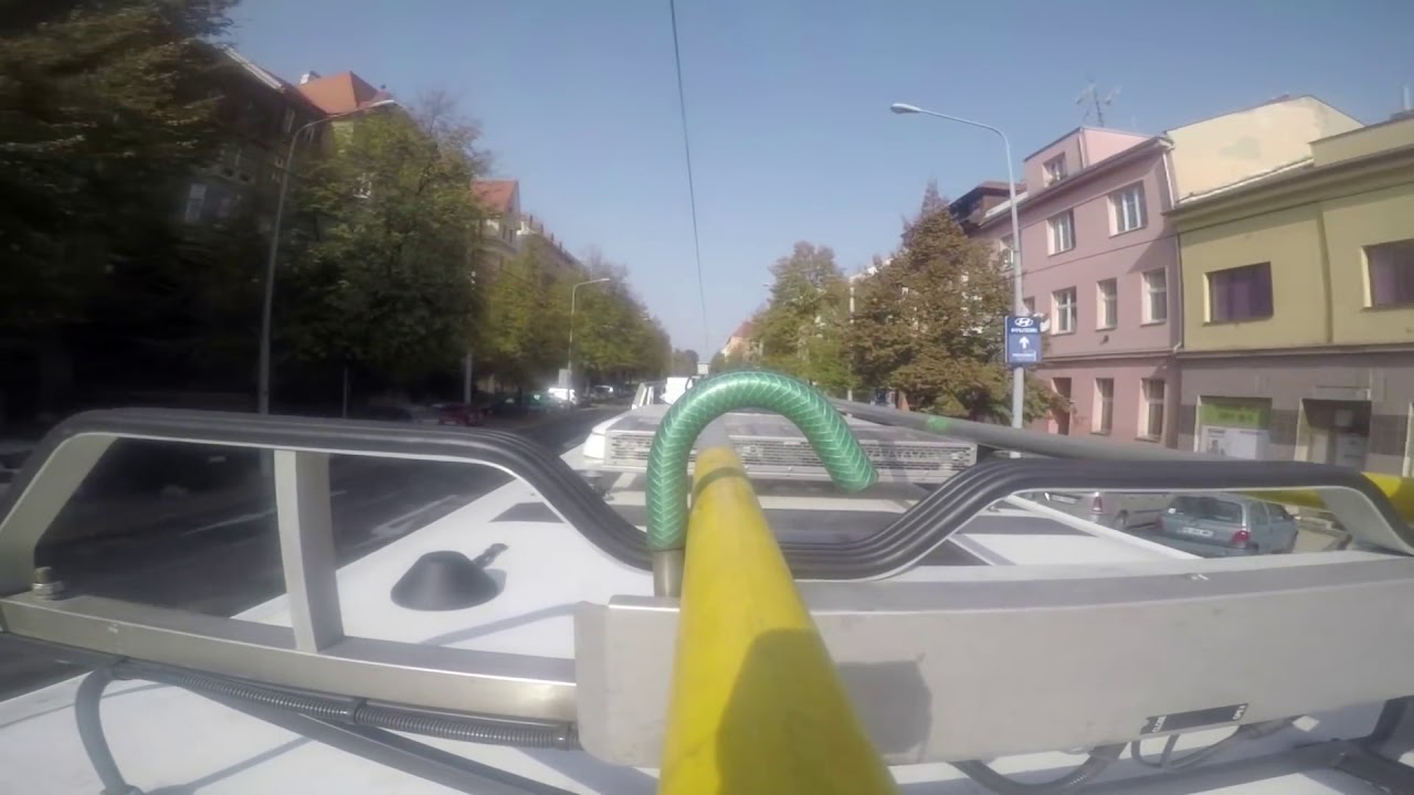 Linka 32 - Česká - Srbská - ze sběrače