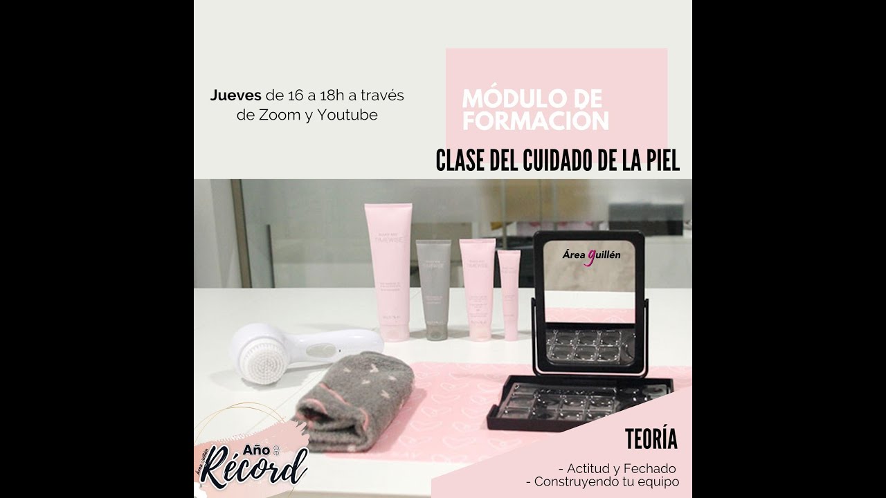 Formación clase magistral del cuidado de la piel