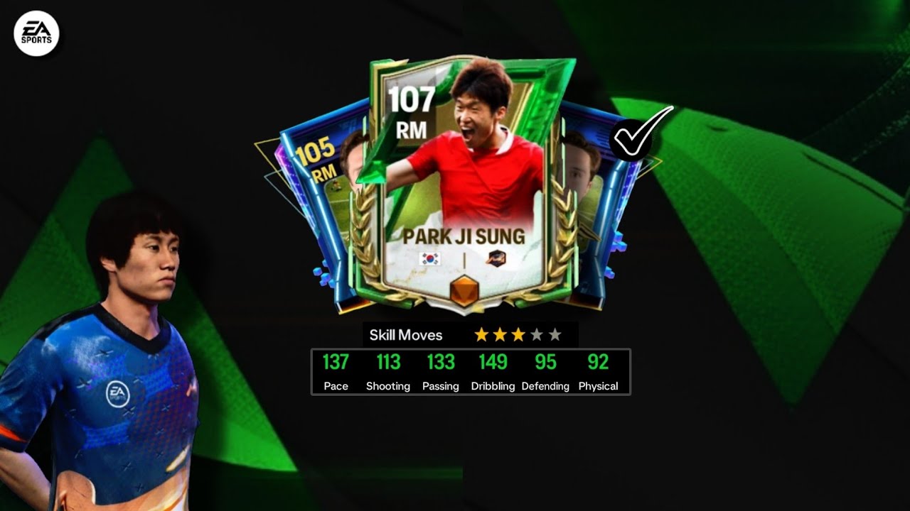 Is this card is best RM ??  | Park Ji sung full review gameplay || fc mobile