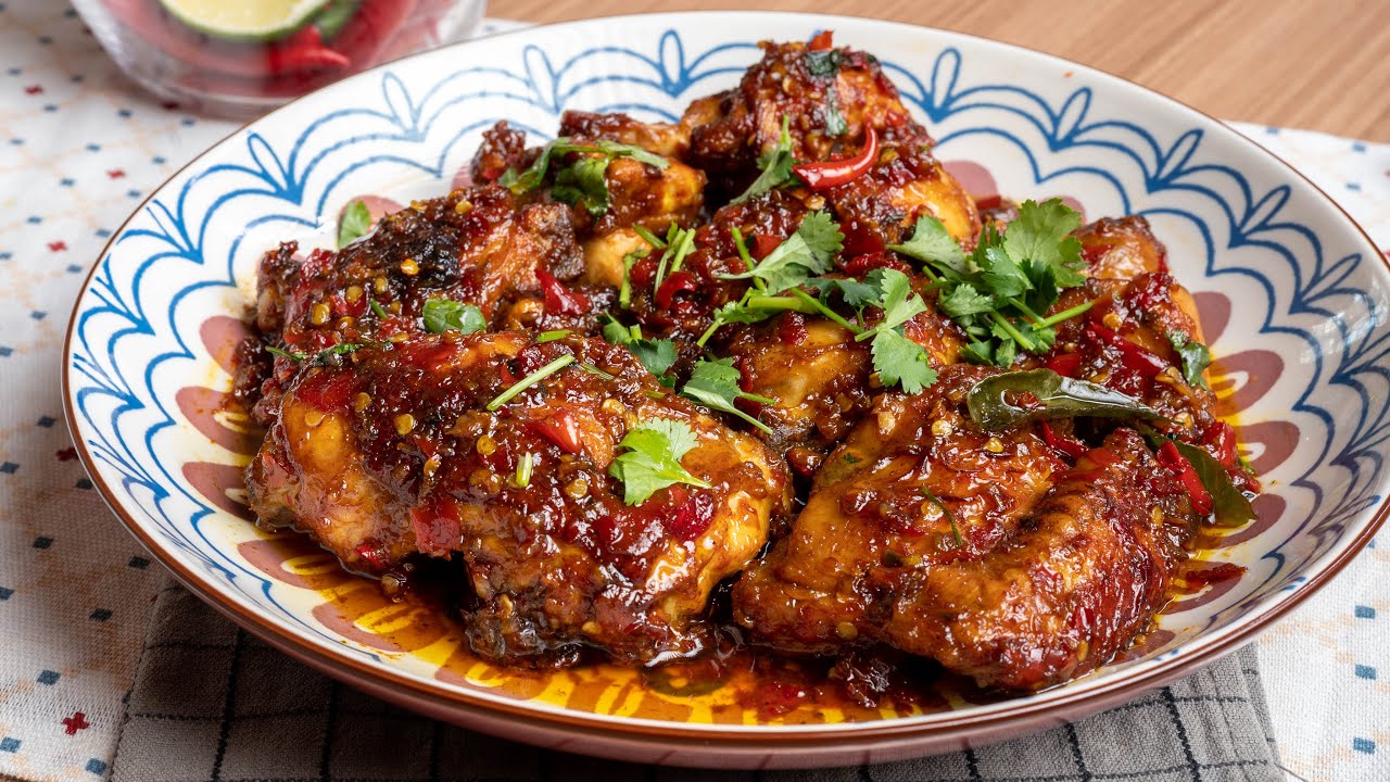 Ayam Masak Sos Tiram Thai, rugi tak cuba.