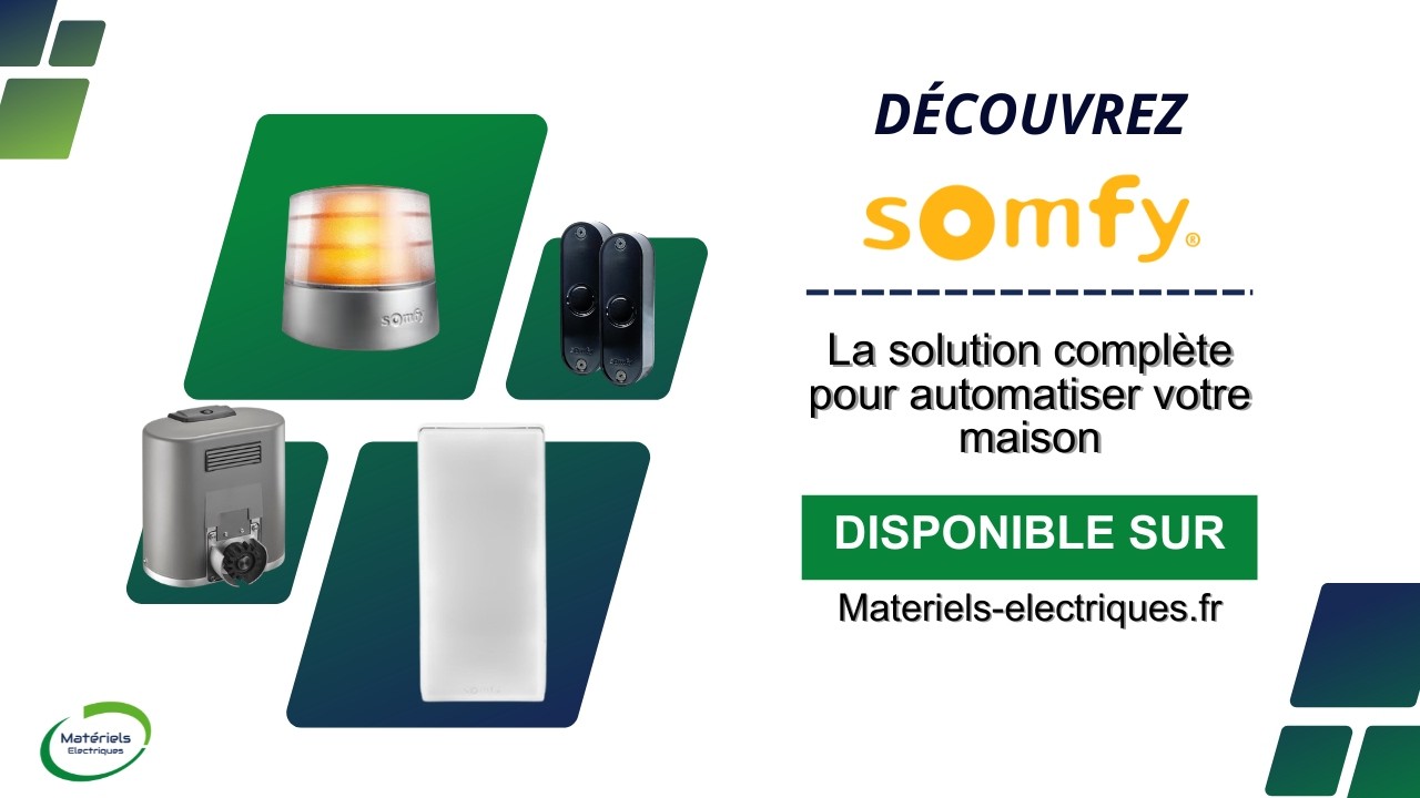 Somfy : La Solution Complète pour Automatiser votre Maison (Portail, TaHoma, IO)