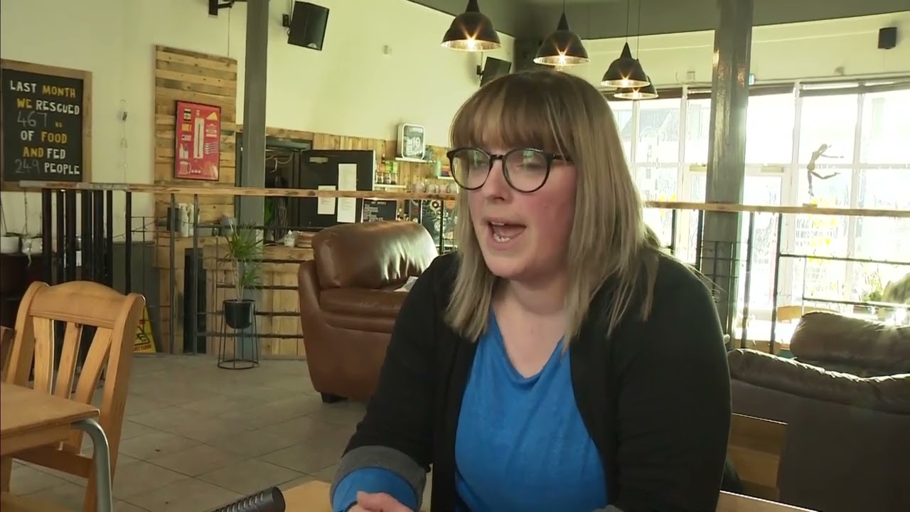 Cafe ReCharge, Galashiels.  - Alex Iszatt reports