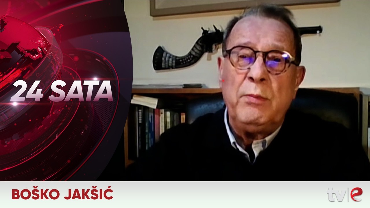 Informativna emisija: 24 sata - Boško Jakšić