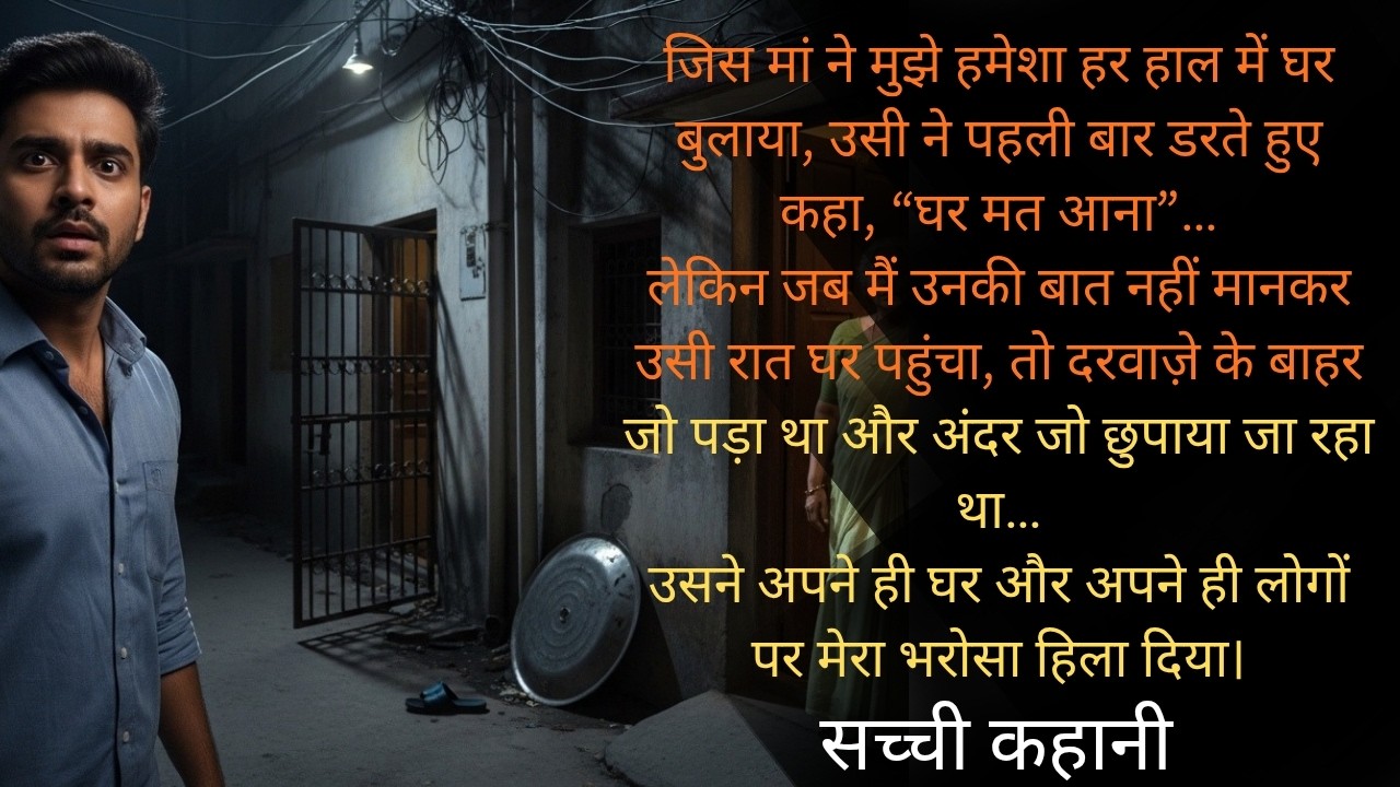 मां ने कहा “घर मत आना”… लेकिन मैं पहुंच गया