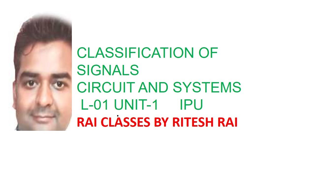 Intro to Signals and Systems | IPU Circuits and Systems CNS B.Tech ECE, CSE Sem- 3 AND 4