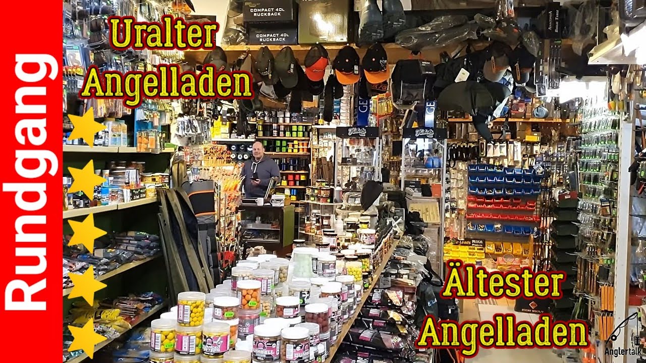 Rundgang Uralter Angelladen in Köln ❤ Angelsport Dellbrück