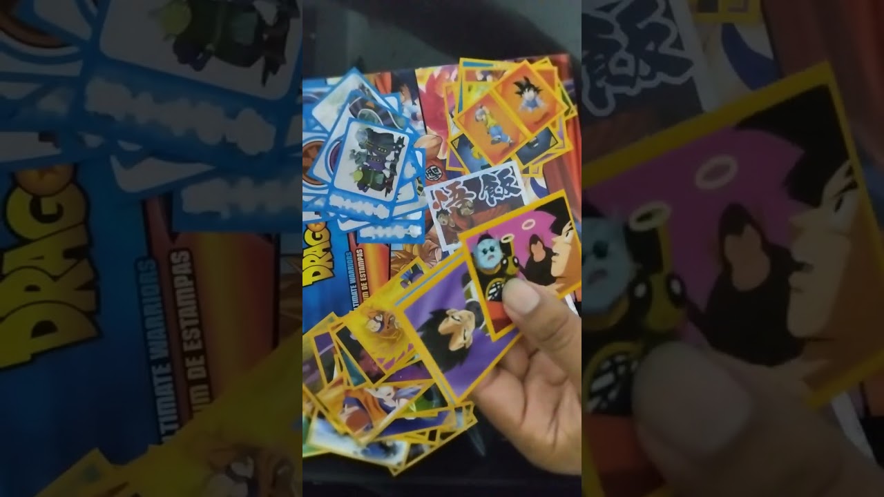 Apertura Paqueton Album Dragon ball Super Ultimate Warriors - Panini