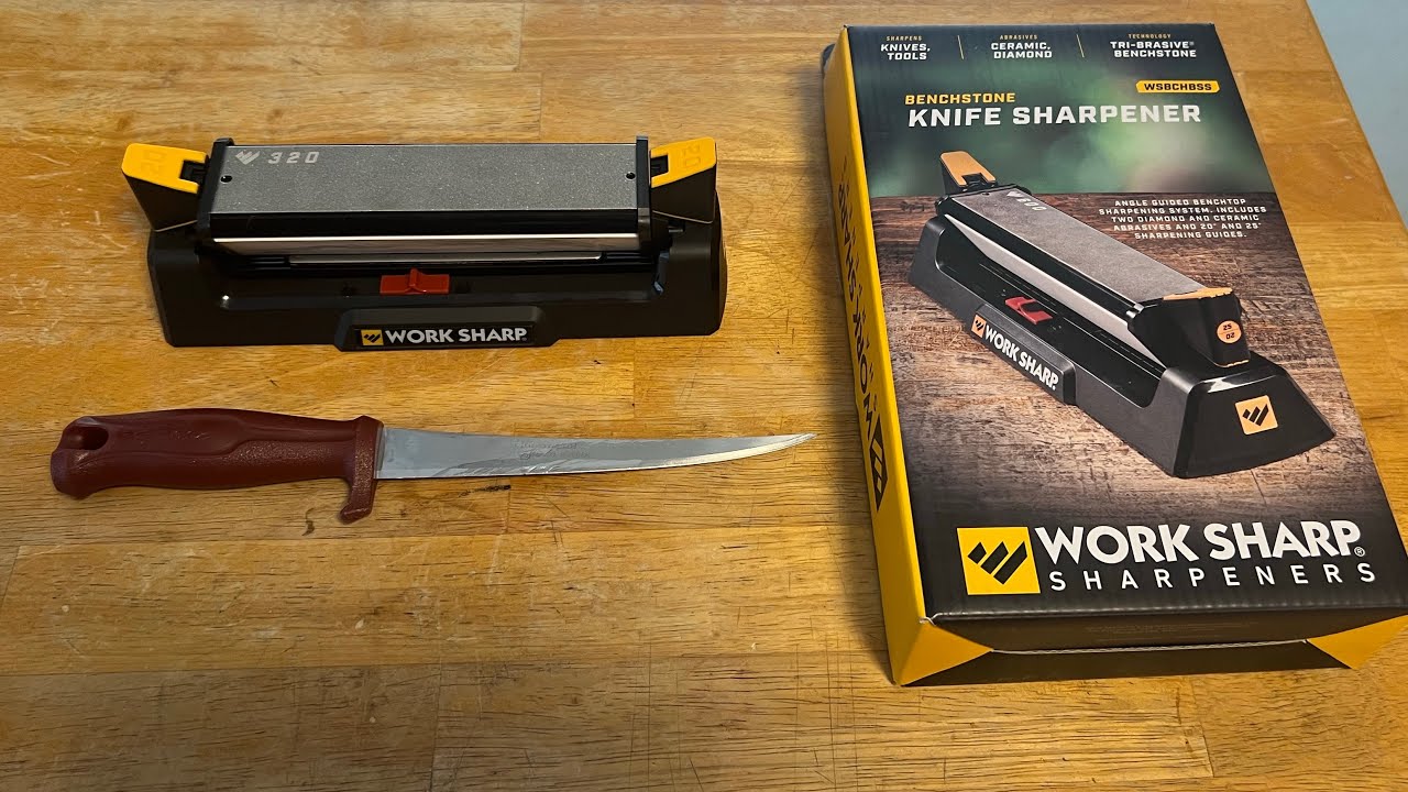 How To Use A Work Sharp Benchstone Knife Sharpener