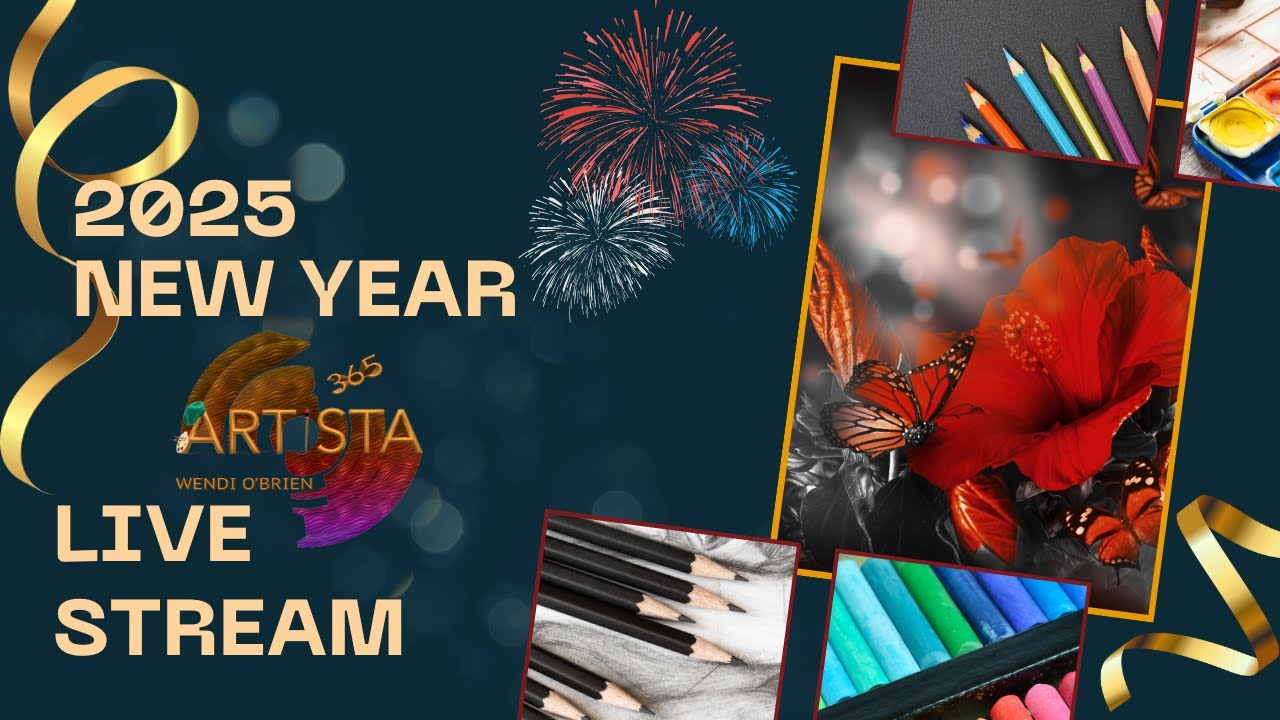 2025 New Year Eve Stream - First Time Creating Art in 4 Years