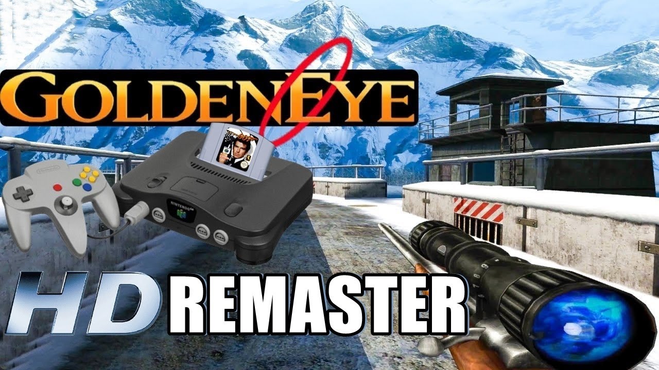 GRÁFICOS LINDOS EM HD - [GoldenEye 007] ATÉ ZERAR