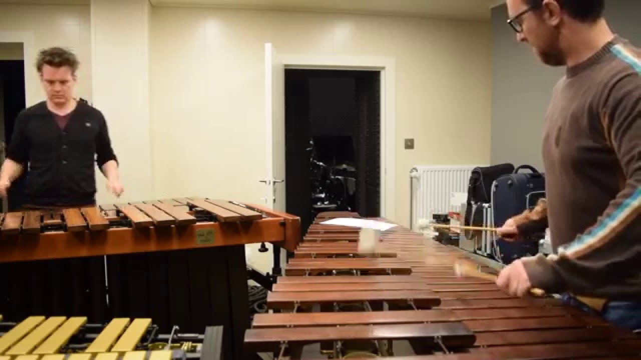 Covering Eric Prydz' Opus (rehearsal), by Pulse Percussion Trio