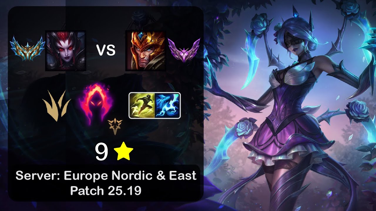 Elise Jungle vs Jarvan IV - EUNE Challenger - Patch 25.19