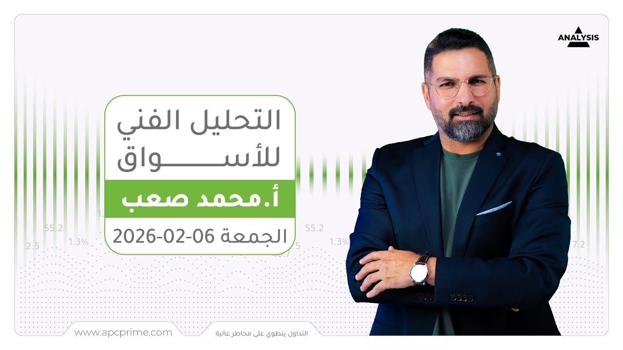 التحليل الفني للأسواق المالية ليوم الجمعة 06-02-2026