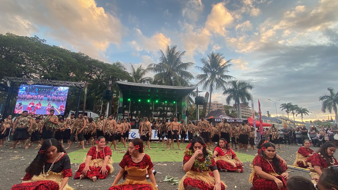 ウォリス・フトゥナ　伝統舞踊　Wallis-et-Futuna🇼🇫 ファイヴァ・マコ　Faiva Mako      Foire du Pacifique🇳🇨 2023