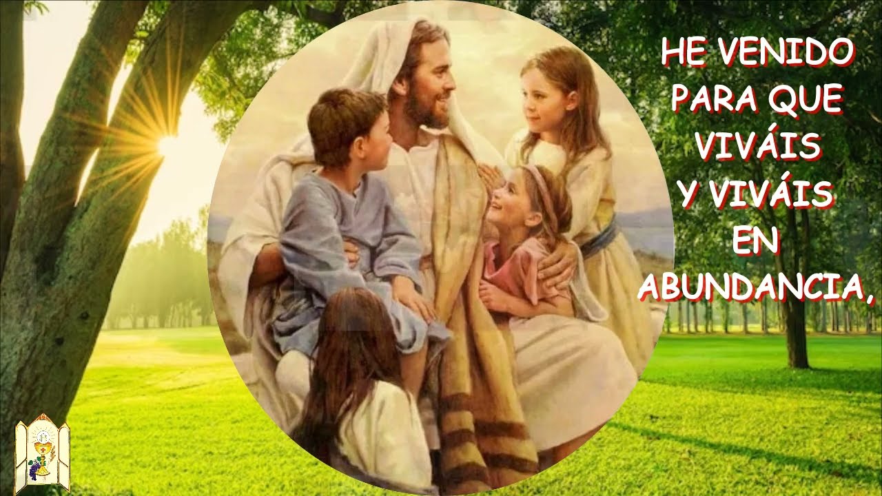 He venido para que vivais canto para Pascua, entrada y salida de la Misa catequesis, letra y acordes
