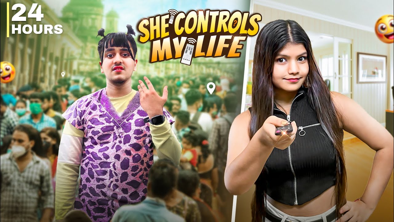 She Control 🎮 My Life 😨 For 24H | It’s Deep Gungun