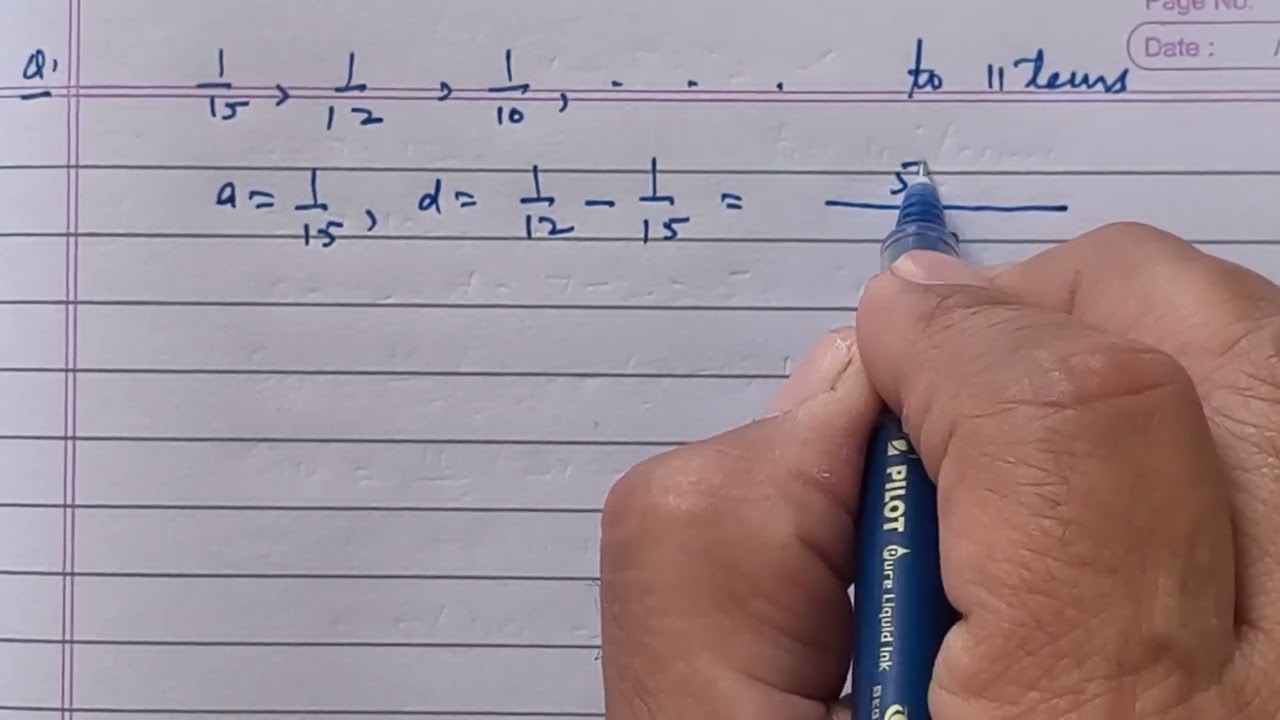 Maths class 10 th ex 5.3 questions no 1 part 4