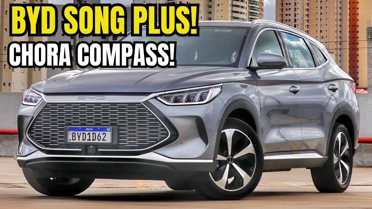 Avaliação BYD Song Plus 2023! Este SUV vai acabar com o Jeep Compass e Tiggo 8 Hybrid!