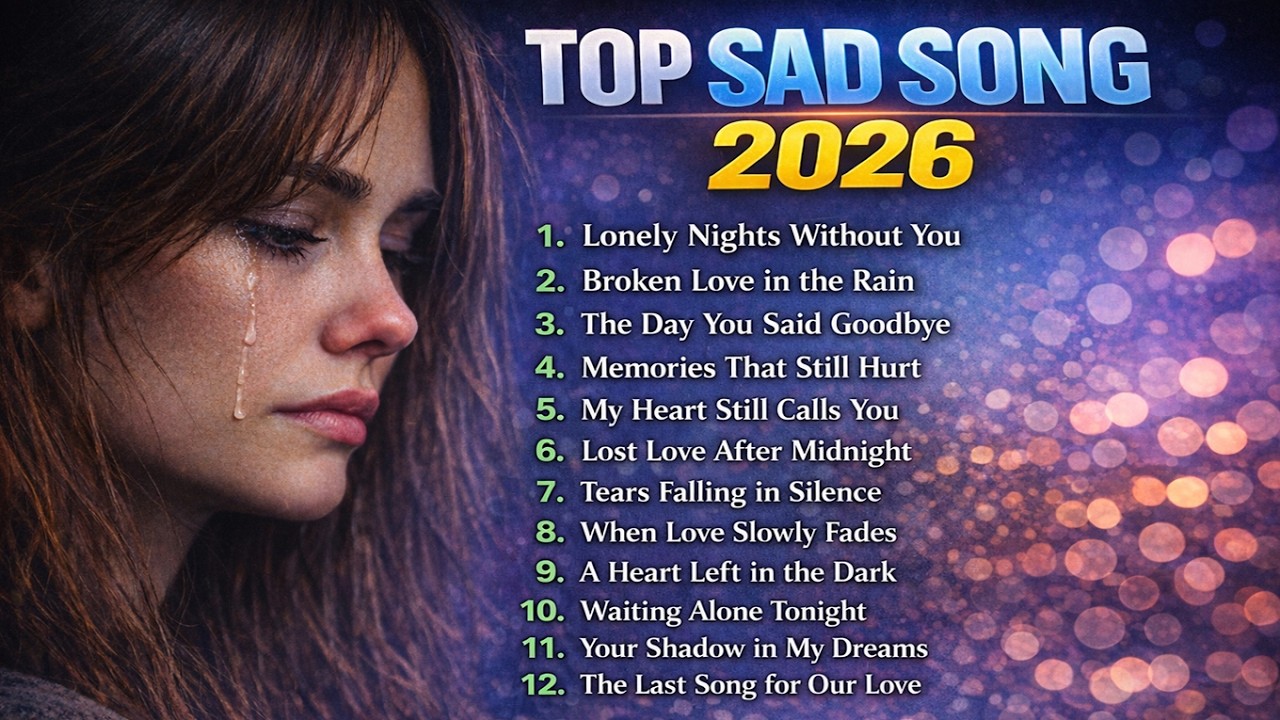 Broken Love Sad Songs 2026 💔 Emotional Heartbreak English Songs Playlist | Deep Sad Mix