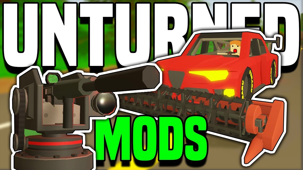 EPIC TRAPS!! - INFINITE AMMO SENTRY GUNS and MORE!? (Unturned Mods Showcase)
